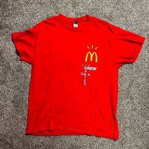 Cactus Jack x McDonalds Mens Large Travis Scott Collab T-Shirt